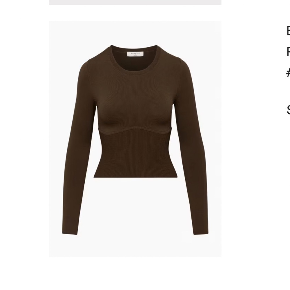 Babaton Scult Knit long sleeve